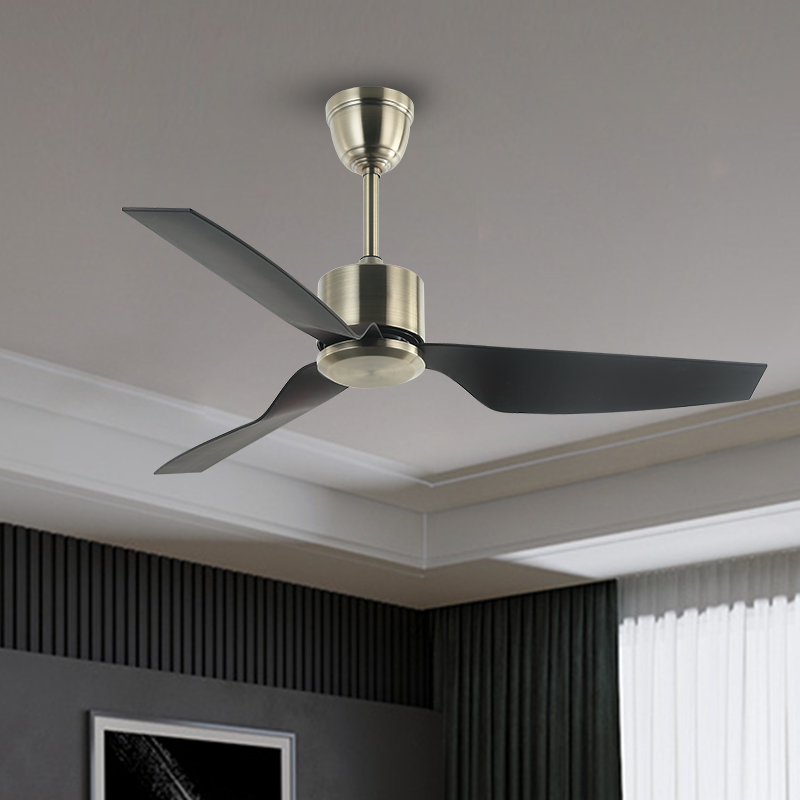 BL-2089 52" 3 Pcs Abs Coffee Cheap Large Commercial Ceiling Fan