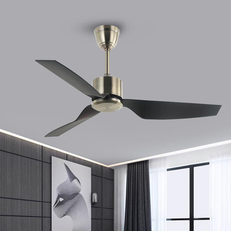 BL-2089 52" 3 Pcs Abs Coffee Cheap Large Commercial Ceiling Fan