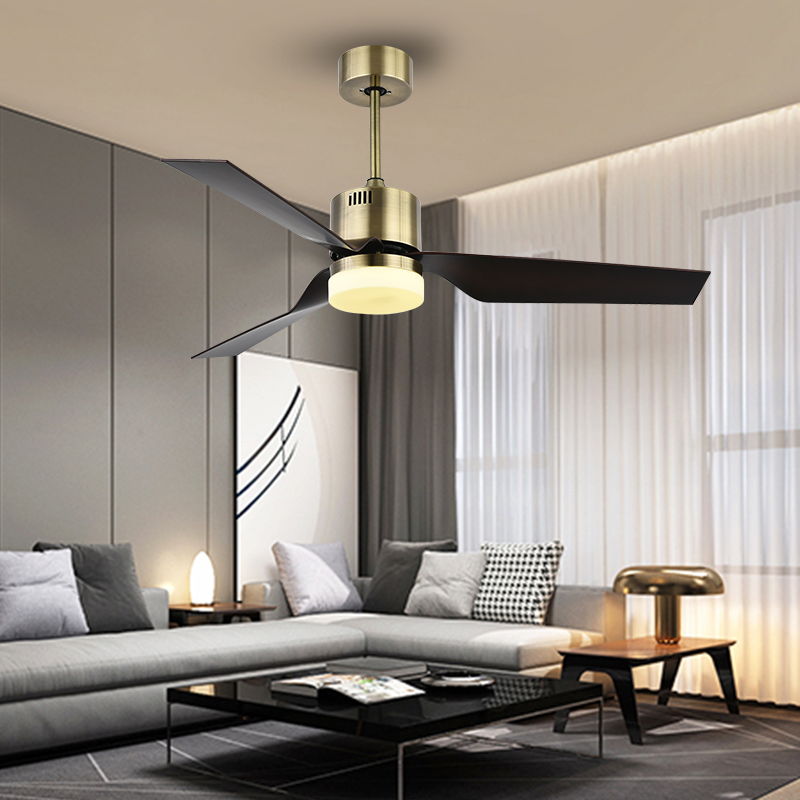 BL-2089 52" 3 Pcs Abs Antique Bronze Cheap Large Commercial Ceiling Fan