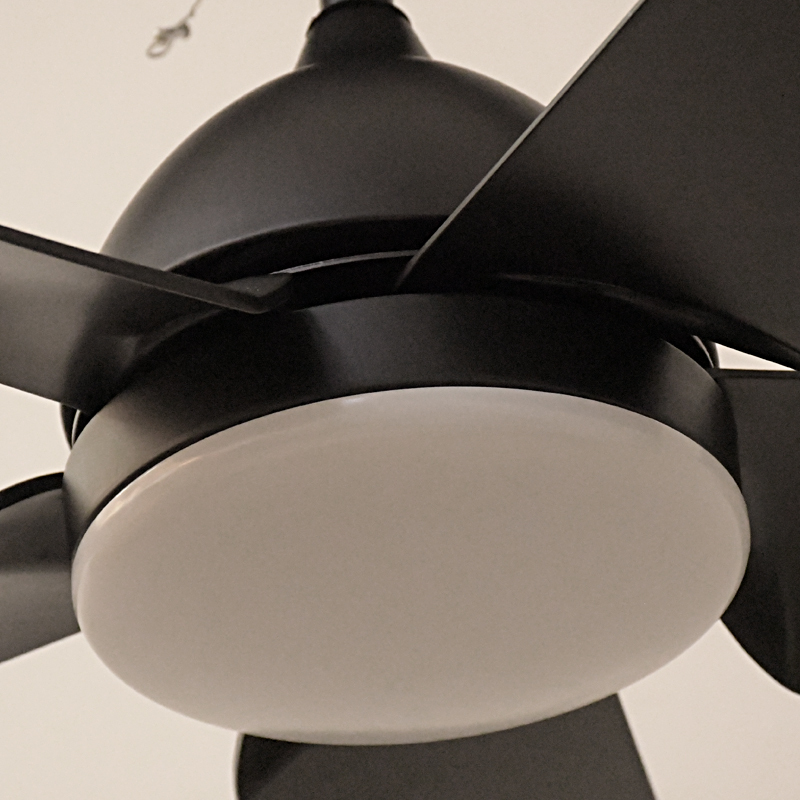 BL-3001 42 Inch Remote Control Modern Decorative With 5Pcs Abs Blades Led Ceiling Fans