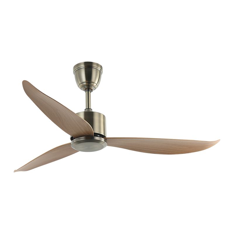 BL-2678 46" 3 Pcs Abs Antique Bronze Remote Control Sitting Room Ceiling Fan Modern