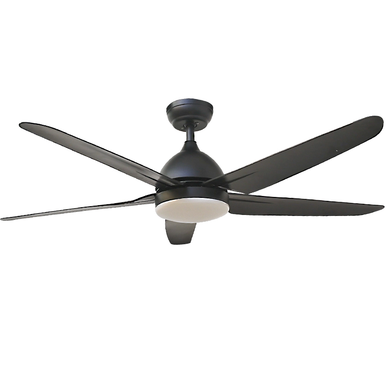 BL-3001 42 Inch Remote Control Modern Decorative With 5Pcs Abs Blades Led Ceiling Fans