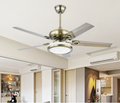 BL-1089 52" Antique bronze ceiling fan with remote control
