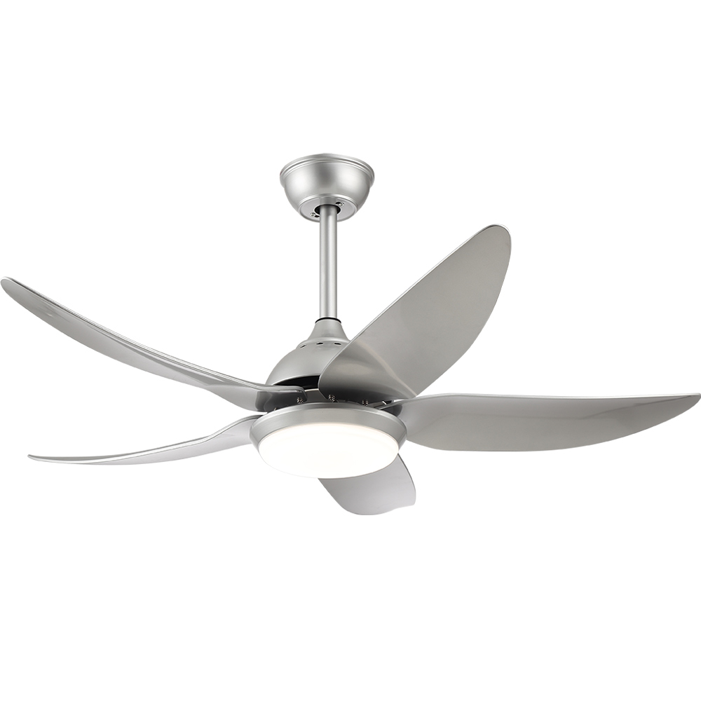 BL-2736 48" 5 Pcs Abs Silver Ac Electic Fan With Ceiling Light In The Kitchen