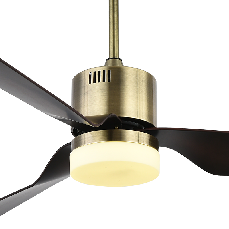 BL-2089 52" 3 Pcs Abs Antique Bronze Cheap Large Commercial Ceiling Fan