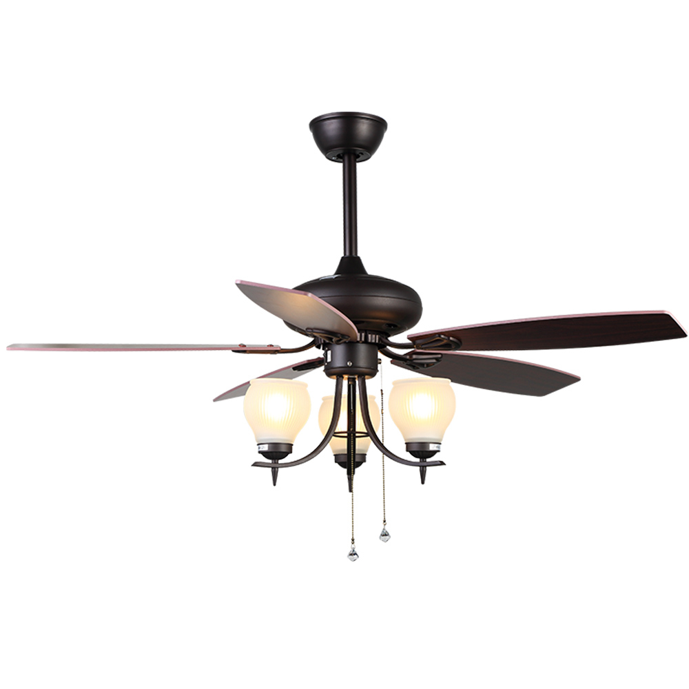 Breezelux Chandelier With Fan Ceiling 52" Lampbody Size Intelligent Ceiling Fan