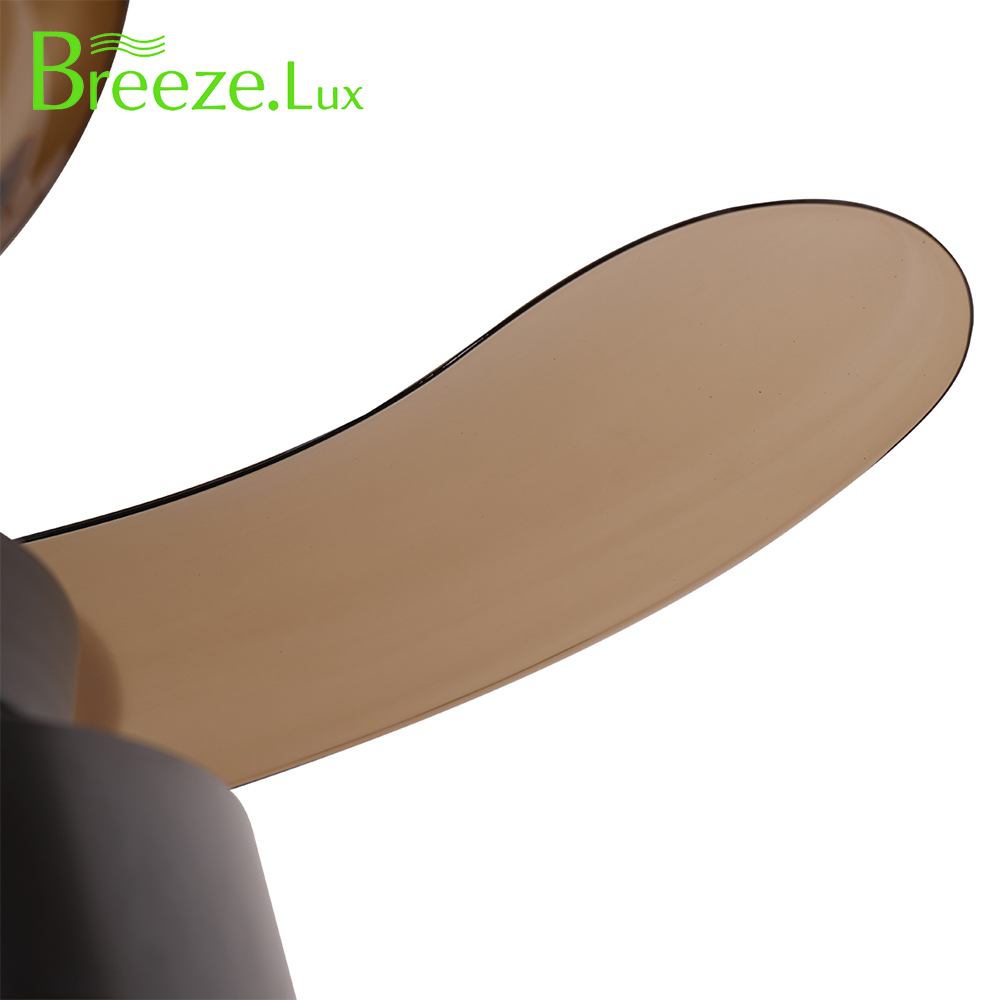 BL-2868 42"/48" 4 pcs PC Coffee Remote Control Ceiling Light Retractable Fan
