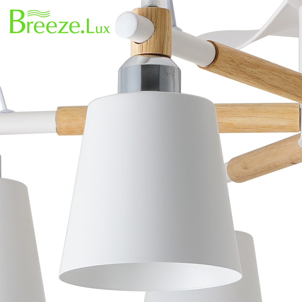 BL-7006 22" 3 Pcs Abs White Lowes Ceiling Fans With Remote Control