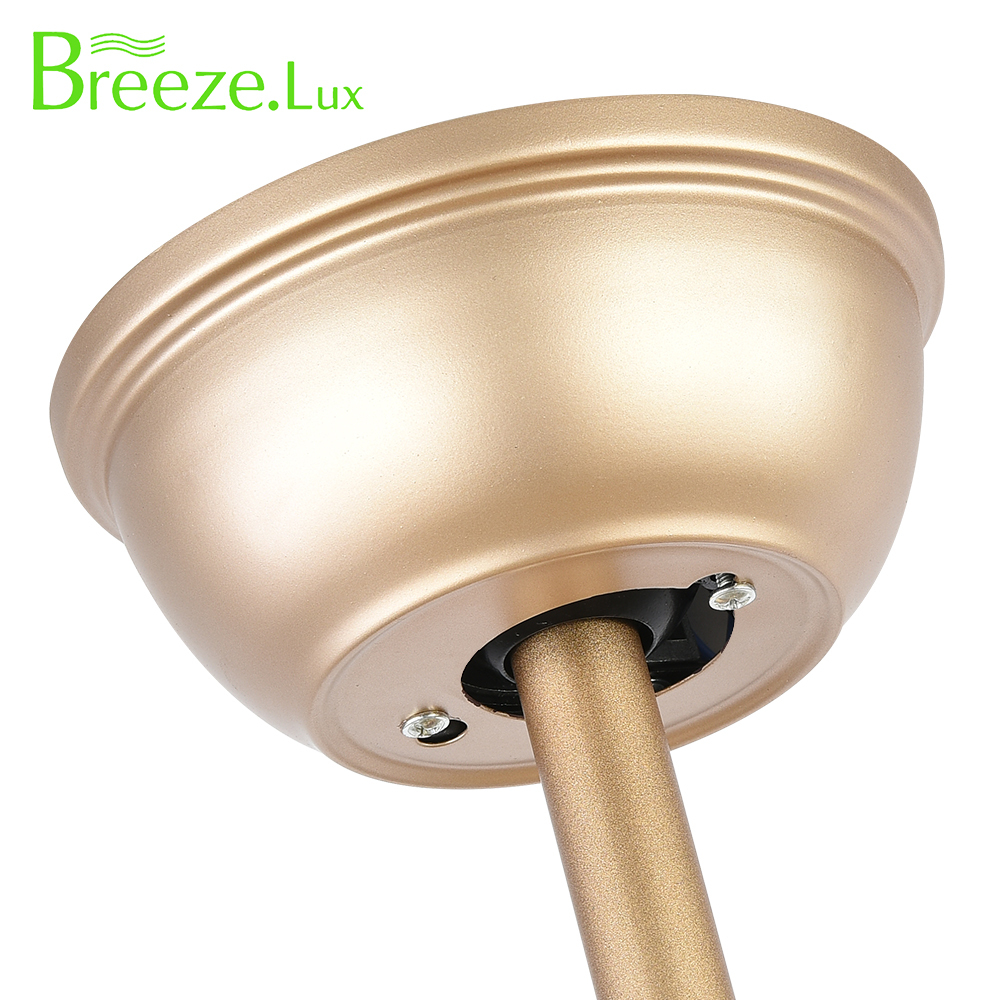 BL-2119 52" 5 pcs Composite Board Gold Ceiling Fan With Lights Remote Control