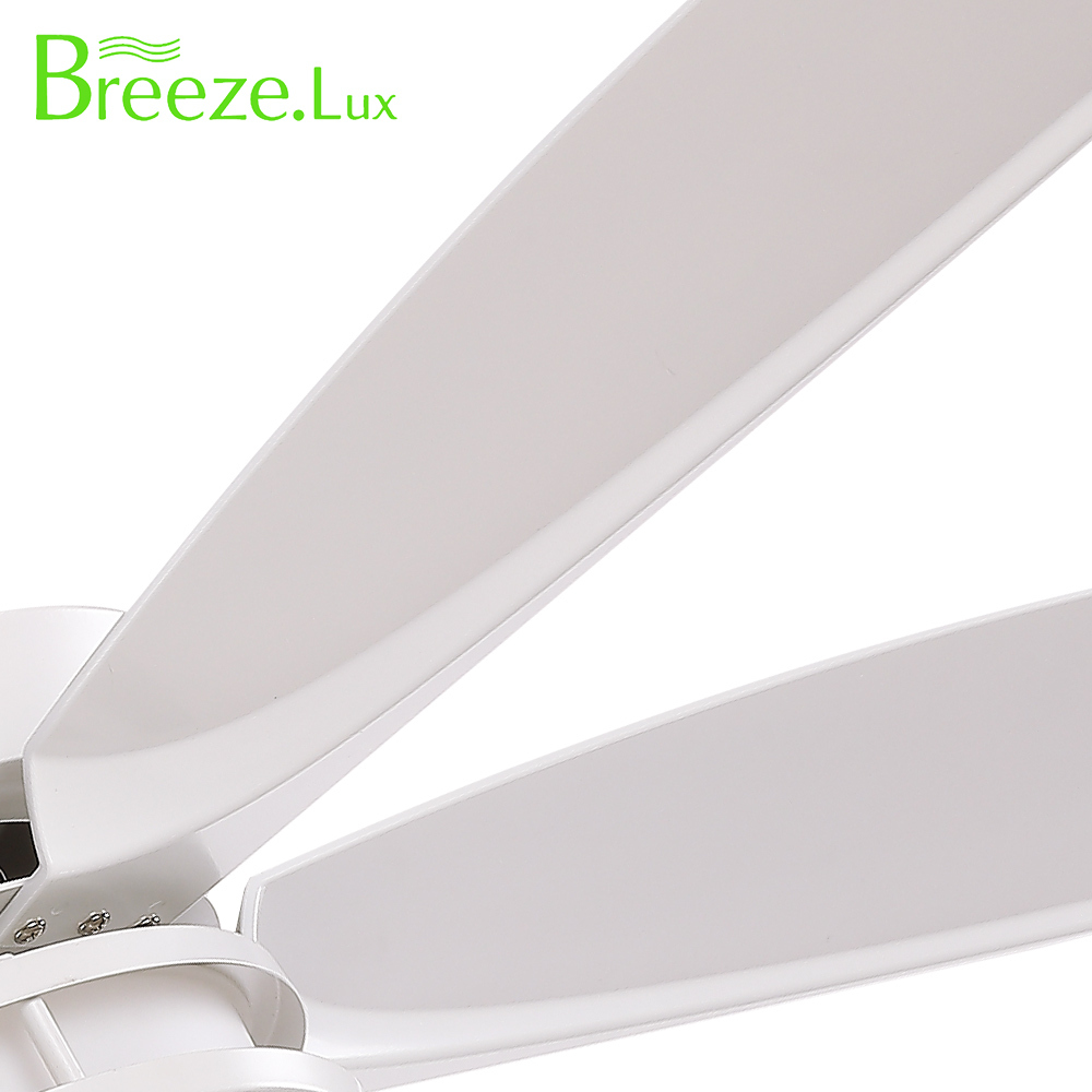 BL-2185 56" 5 Pcs Abs Dark Wood Grain Modern Decorative Ceiling Fan