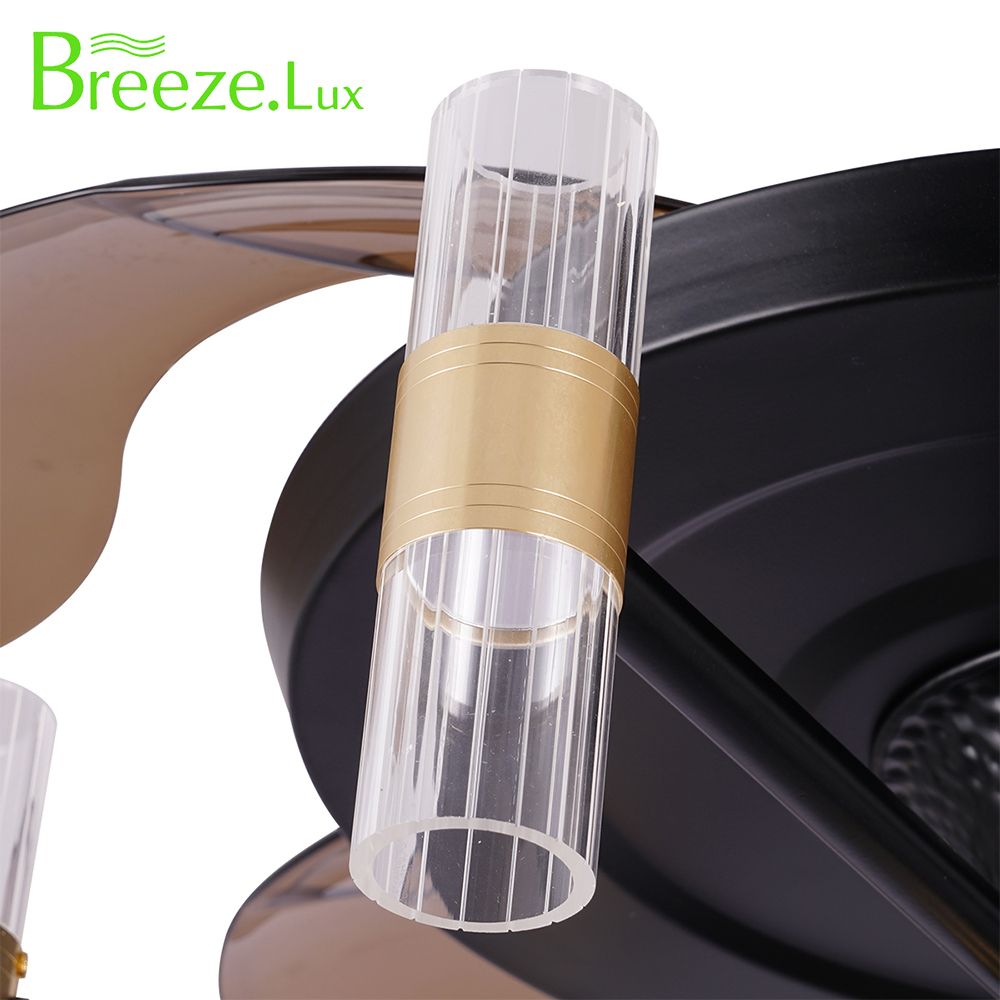 BL-2519 42"/48" 4 Pcs Pc Coffee Retractable Blades Ceiling Fans