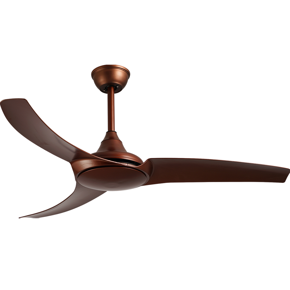 BL-2526 52"  3 pcs ABS Coffee High Quality Morden Ceiling Fan
