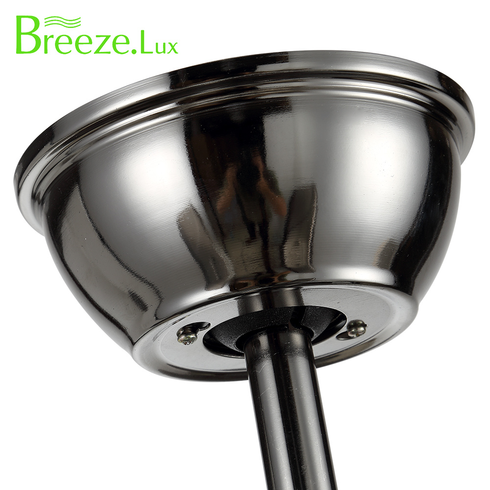 BL-1079 52" Chrome modern ceiling fan with remote control