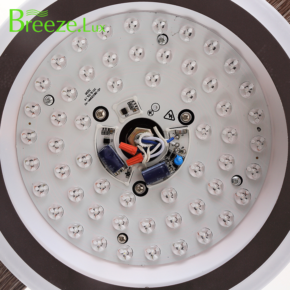 Breezelux BL-2747 55" 6 pcs ABS Coffee Modern Ceiling Fan