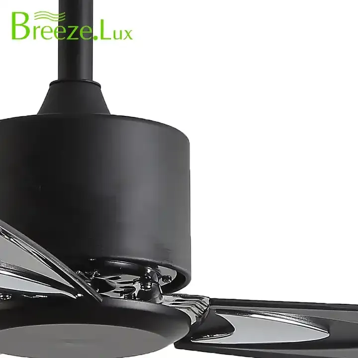 BL-2750 55" ABS Black With Remote Control Smart Ceiling Fan 220V