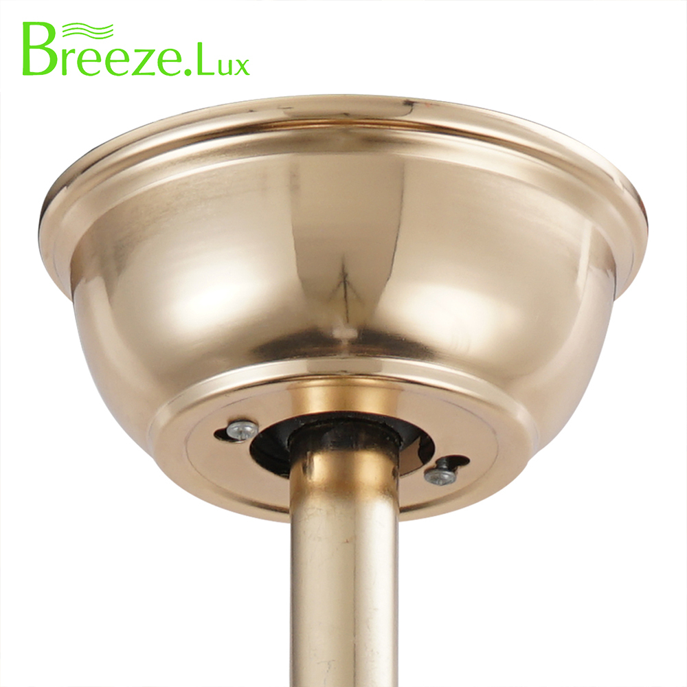 BL-2873 42"/48" 4 pcs PC S Gold Invisible Crystal Chandelier Ceiling Fan