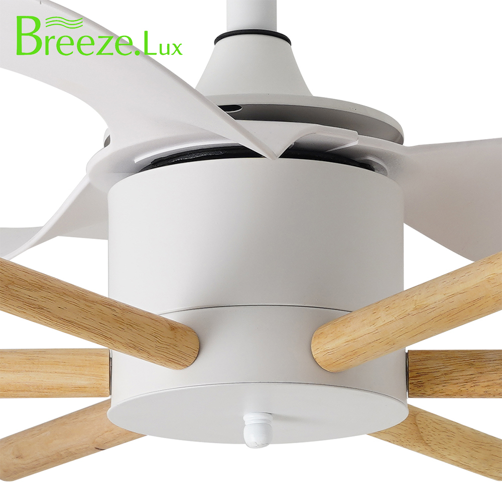 BL-7006 22" 3 Pcs Abs White Lowes Ceiling Fans With Remote Control