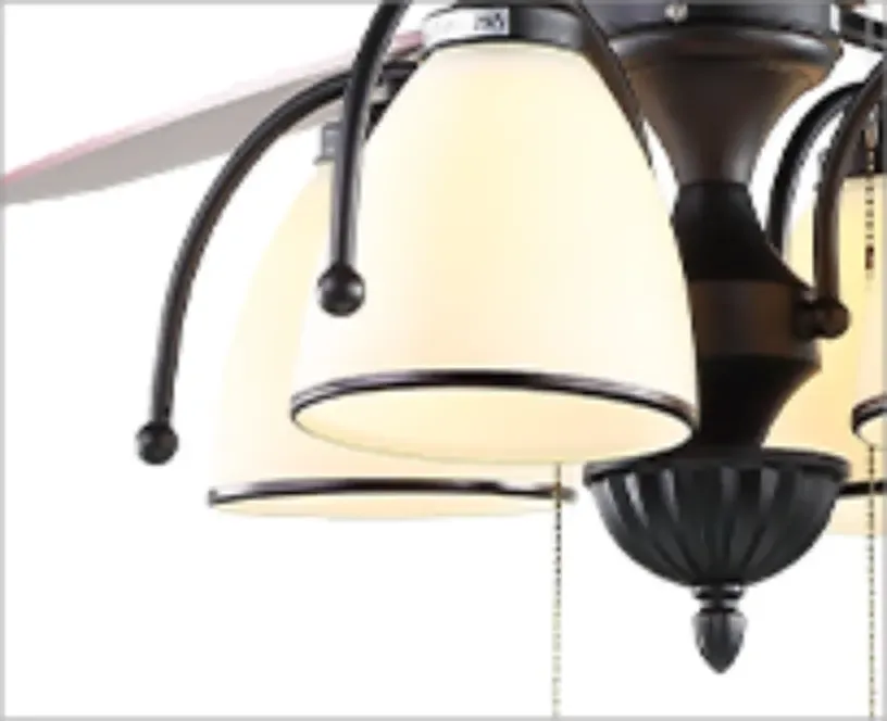 BL-1008 52" Composite board blade remote control ceiling fan with lighting
