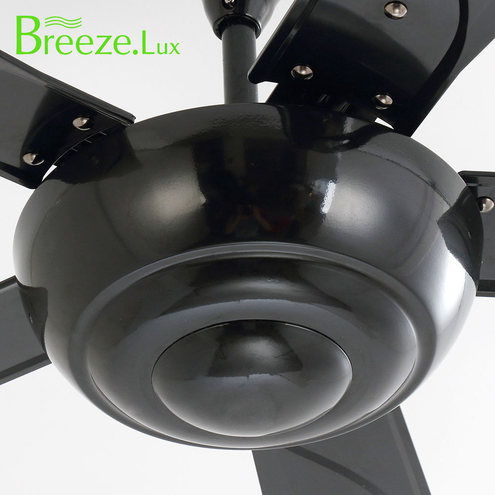 BL-2320 56"  5 Pcs Abs Black Wholesale Modern Ceiling Fan