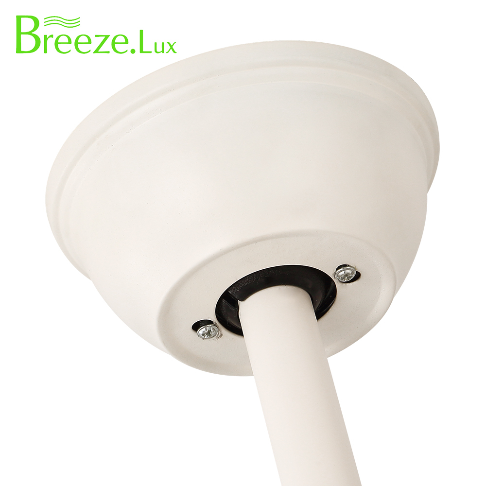 BL-2507 48"  5 pcs ABS White Modern Ceiling Fan With Led Light