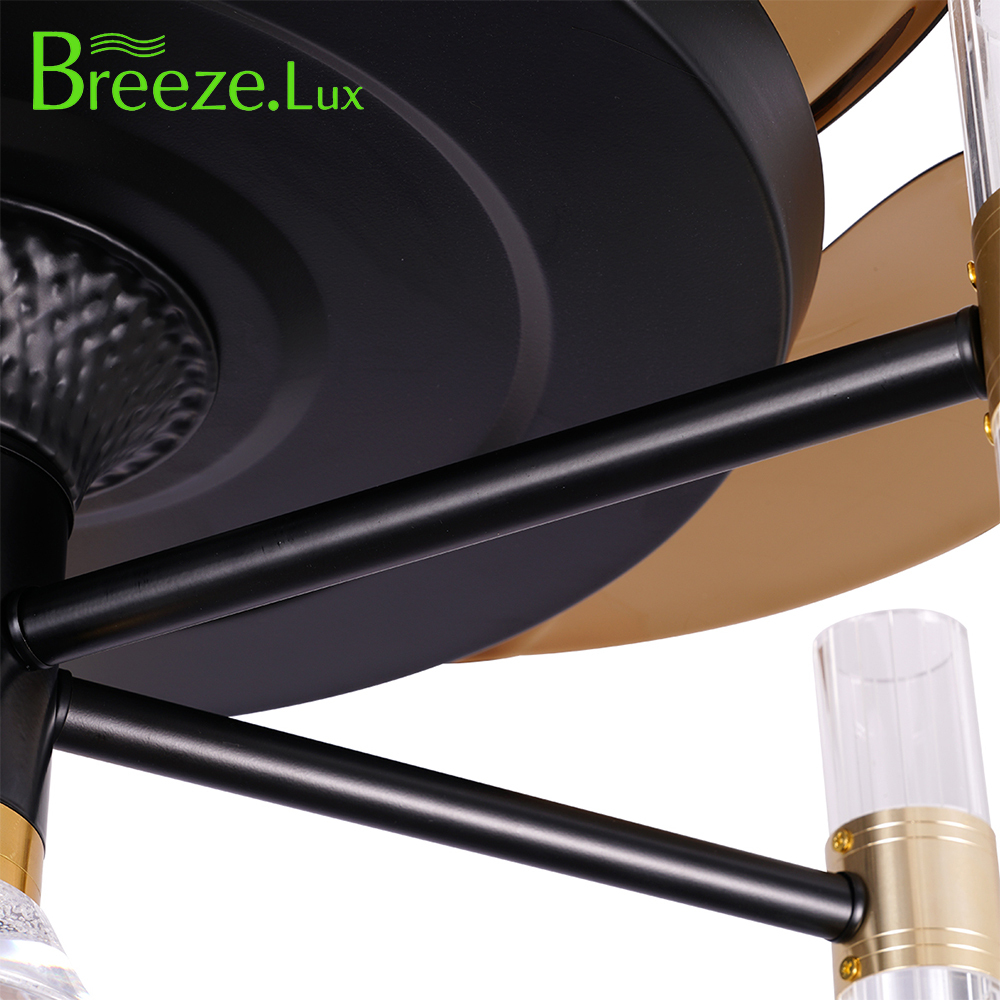 BL-2519 42"/48" 4 Pcs Pc Coffee Retractable Blades Ceiling Fans