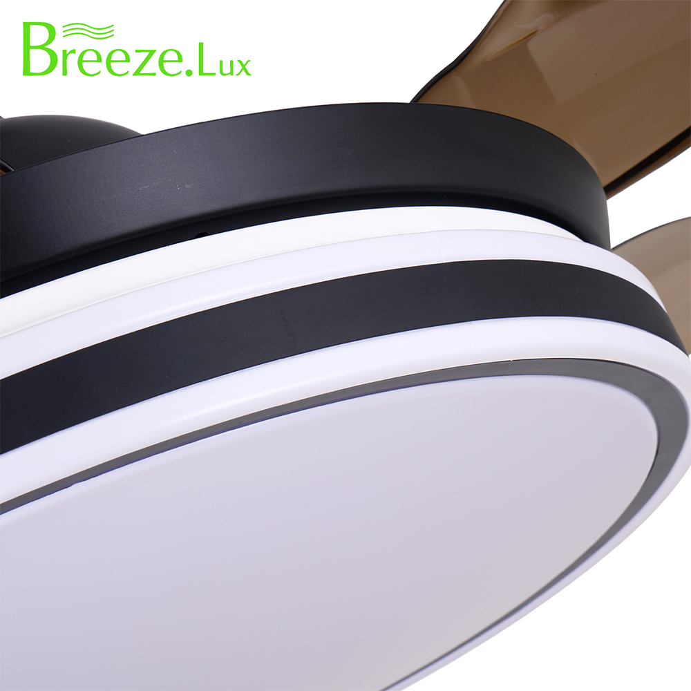 BL-2717 42''/48" 4 Pcs Pc Coffee Design Ceiling Fan Led Light
