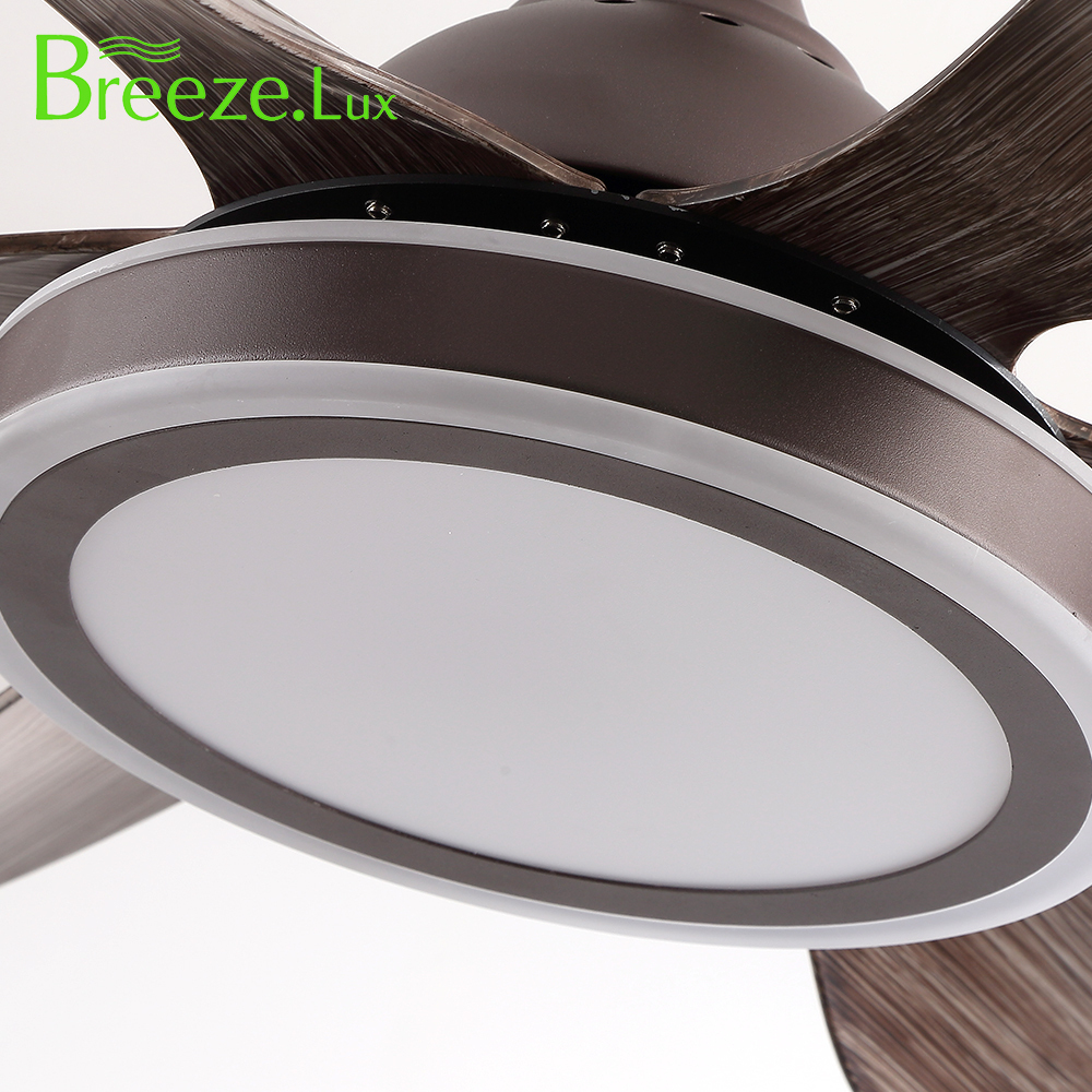 Breezelux BL-2747 55" 6 pcs ABS Coffee Modern Ceiling Fan