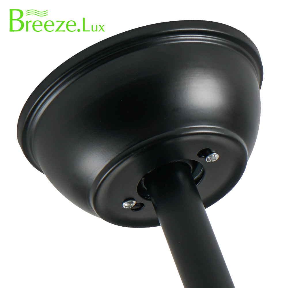 BL-2761 48" 3 Pcs ABS Black+White High Speed Bldc Ceiling Fan