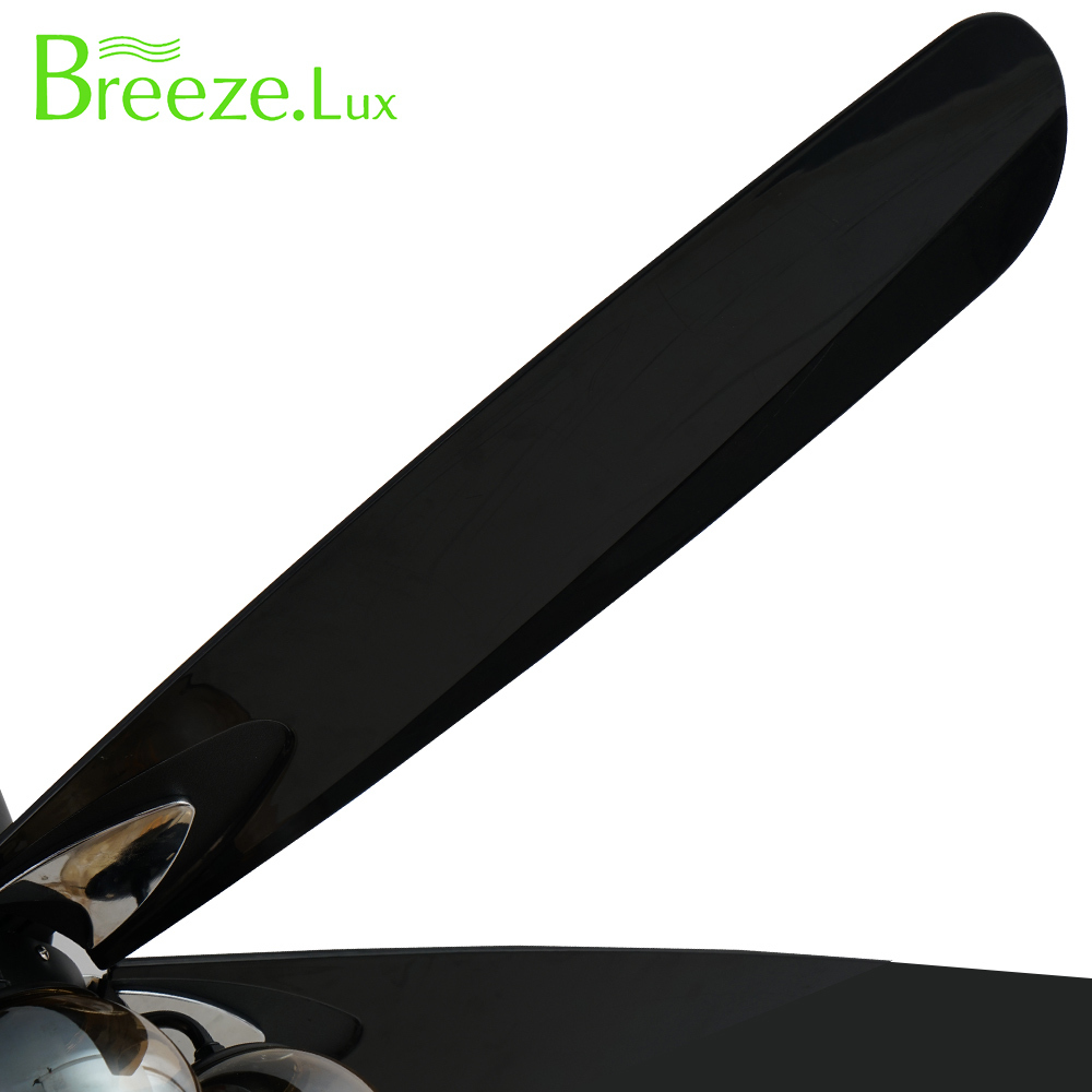 BL-2775 55" ABS / 5 pcs ABS Black Ceiling Lamp Fan New Type Traditional Led Lamp