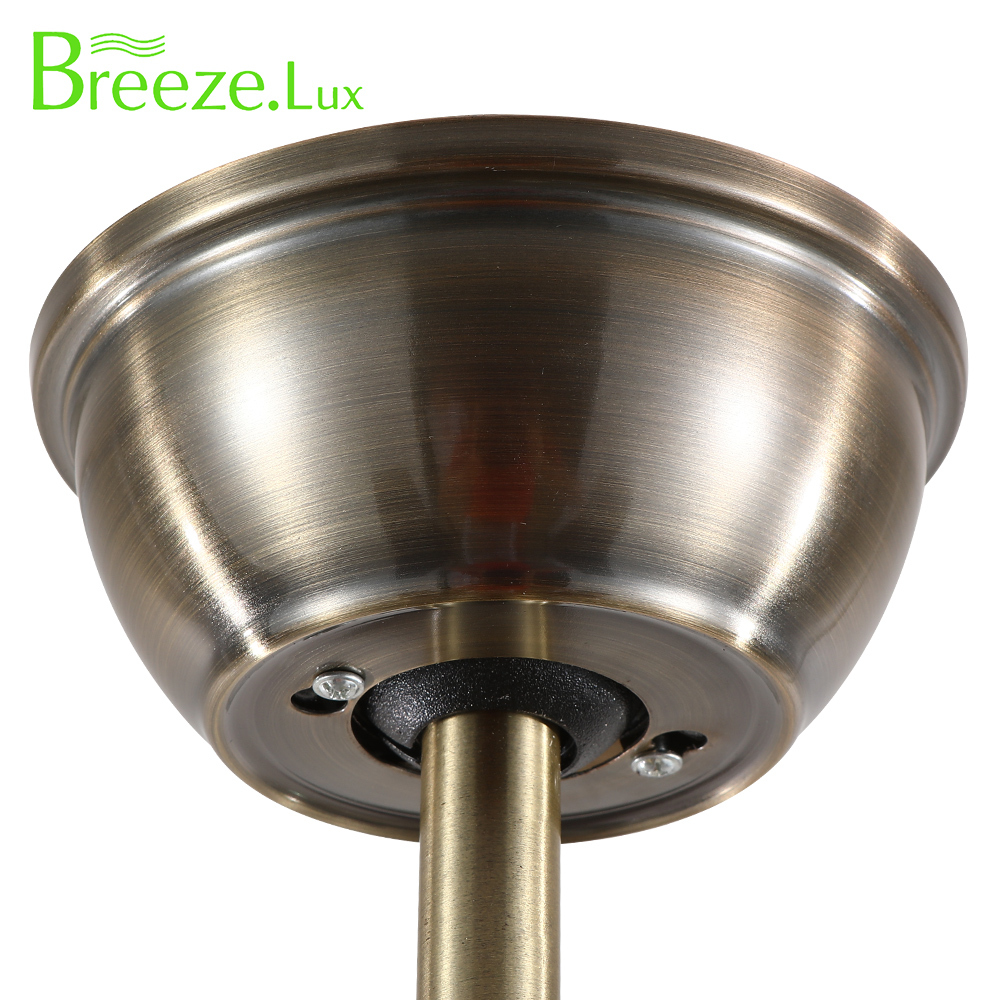 BL-2809 52" 5 pcs Composite Board Antique Bronze Decorative Modern Ceiling Fan