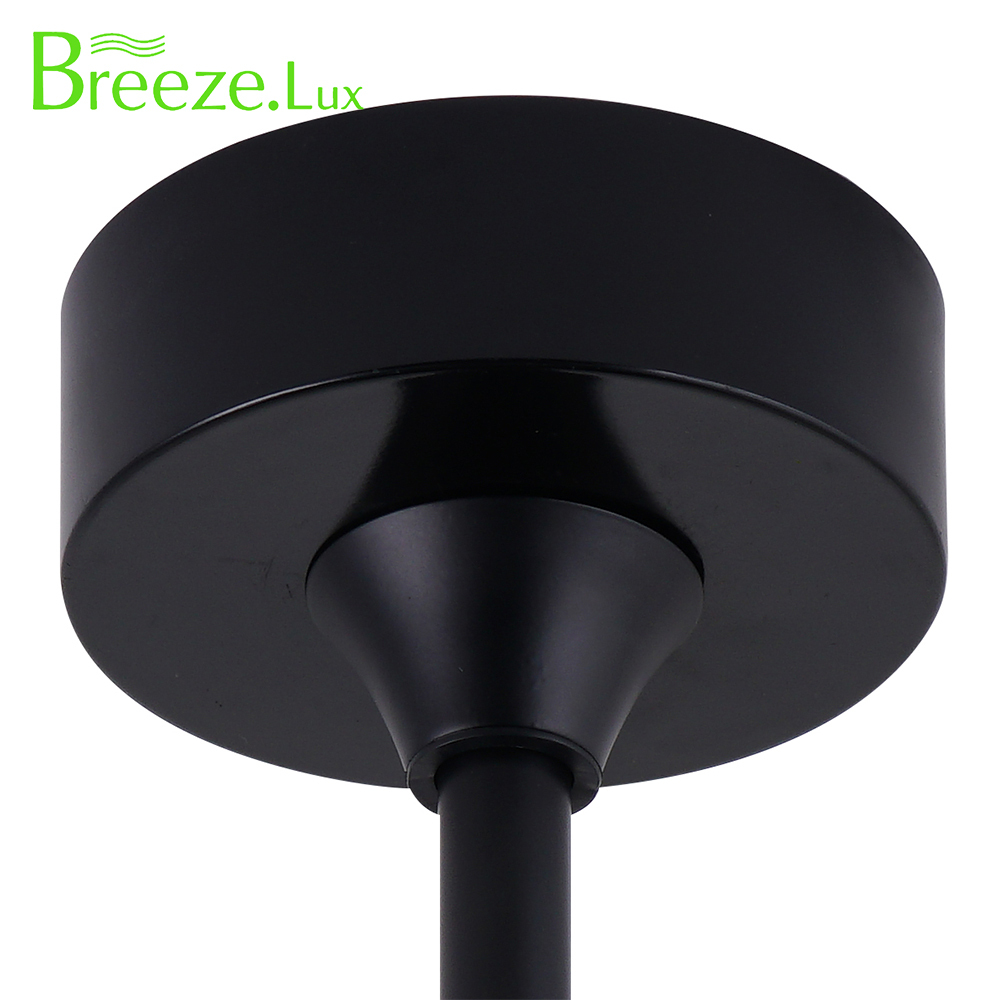 BL-7013 22" 3 Pcs Abs Black+Gold Hotel Ceiling Light Ceiling Fan