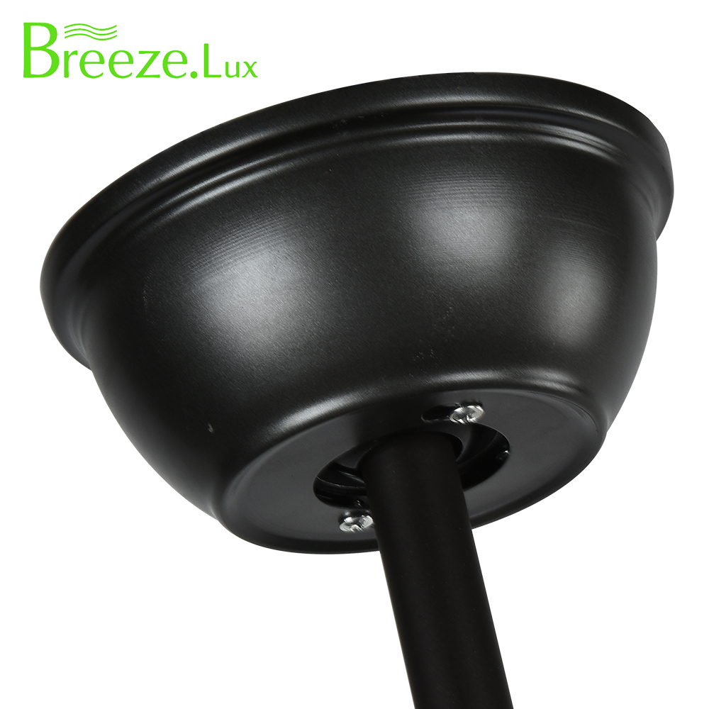 BL-2038 36" 3 pcs ABS Black Ceiling Fan Chandelier Combo Lighting
