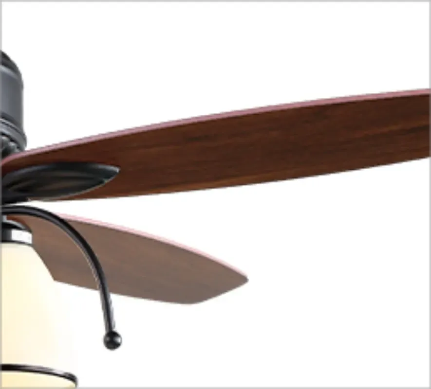BL-1008 52" Composite board blade remote control ceiling fan with lighting