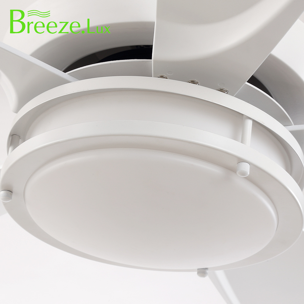 BL-2185 56" 5 Pcs Abs Dark Wood Grain Modern Decorative Ceiling Fan