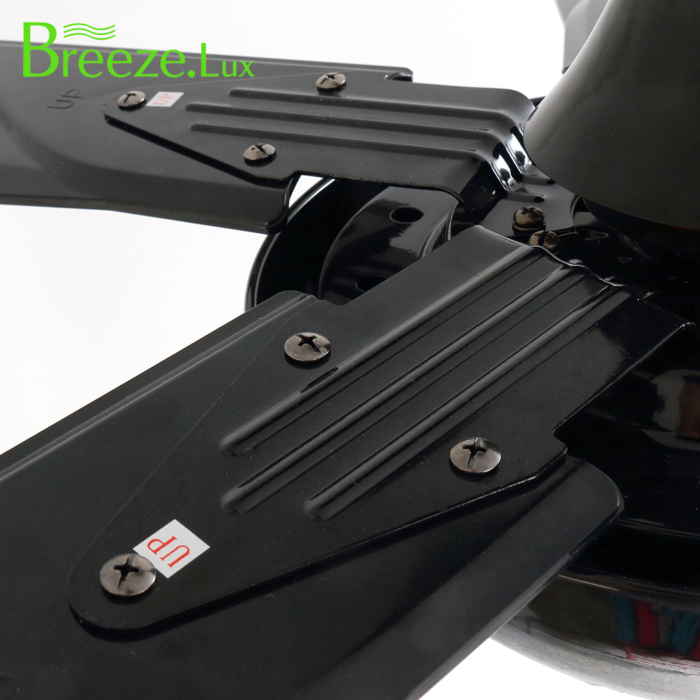 BL-2320 56"  5 Pcs Abs Black Wholesale Modern Ceiling Fan