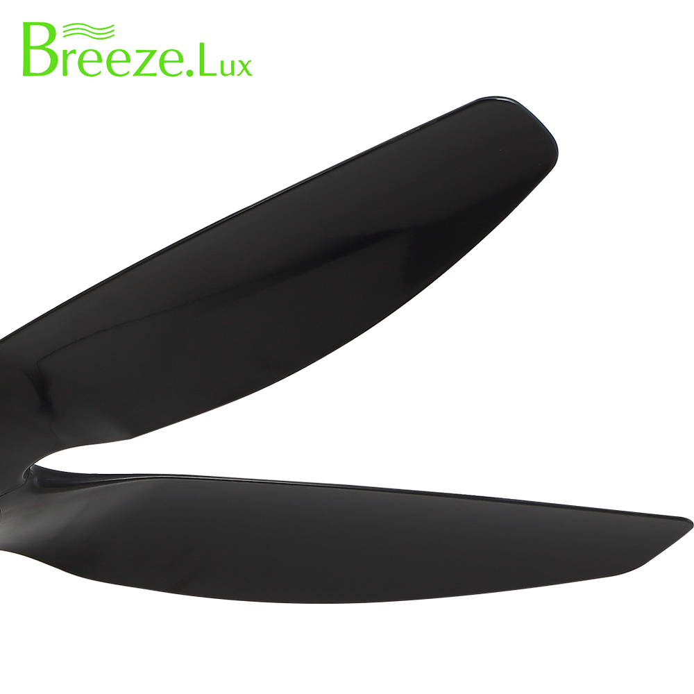 BL-2370 64" 3 Pcs Abs White Smart Ceiling Fan Lamp