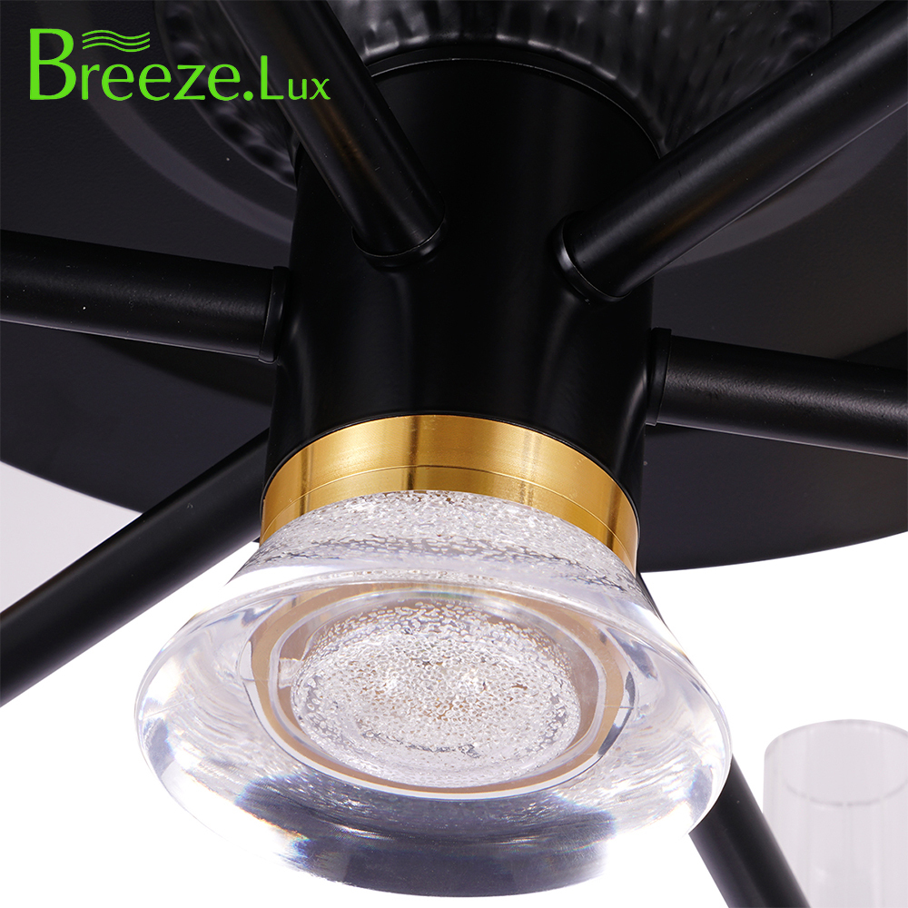 BL-2519 42"/48" 4 Pcs Pc Coffee Retractable Blades Ceiling Fans