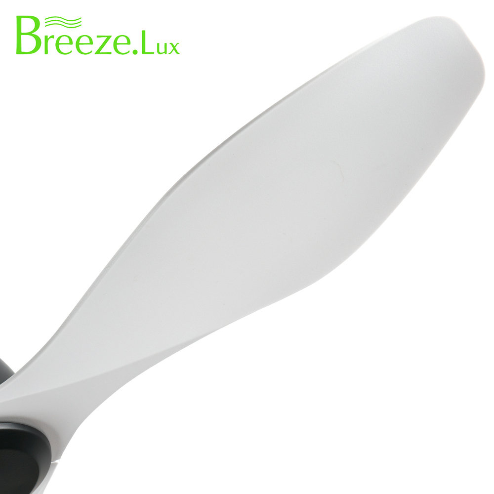 BL-2761 48" 3 Pcs ABS Black+White High Speed Bldc Ceiling Fan