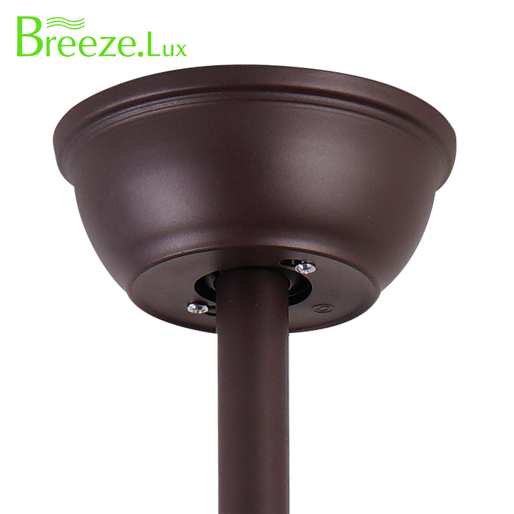 BL-7008 22" 3 Pcs Abs Coffee+Gold Zhongshan Led Ceiling Fans