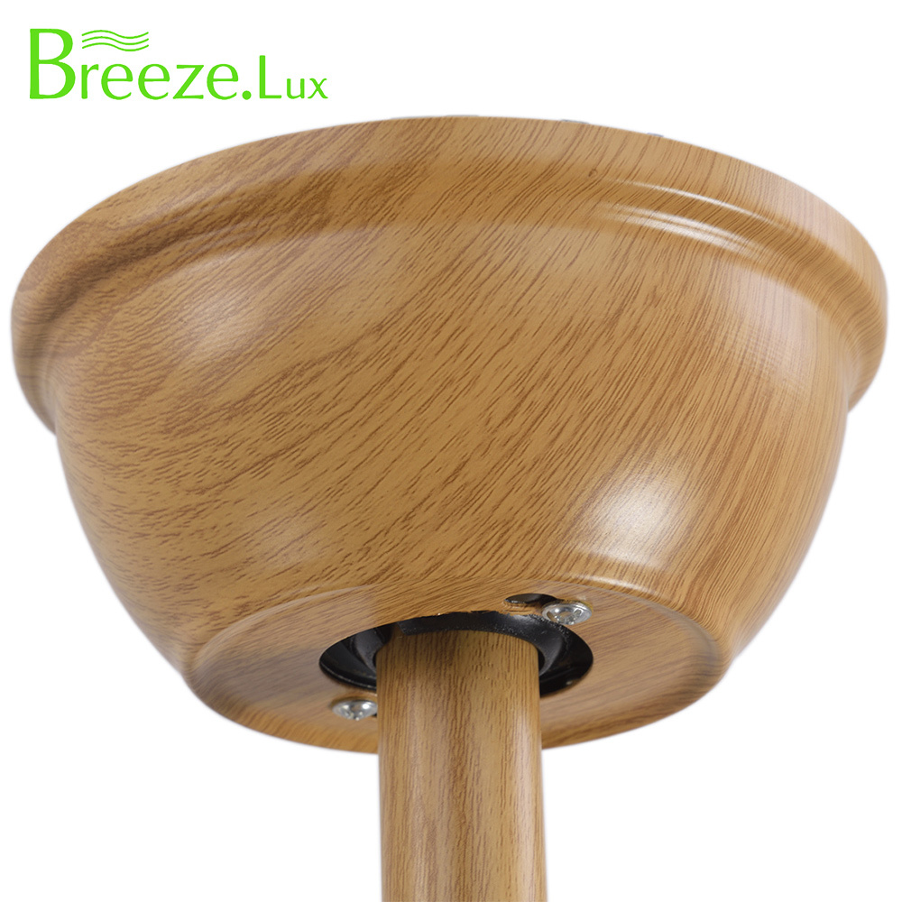 BL-2214 42"/48" 4 Blades Pc Wood Grain Retractable Blade Ceiling Fan Light