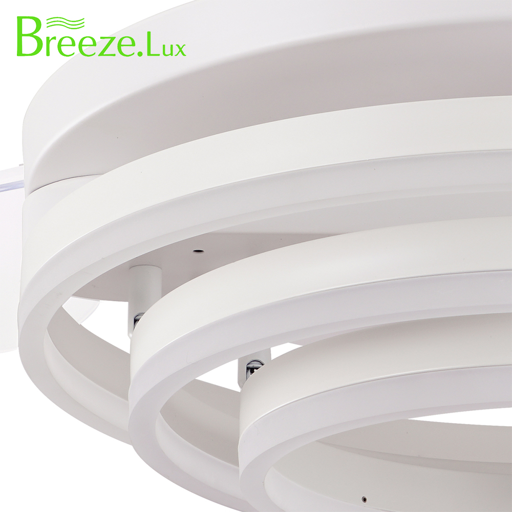 BL-2915 42''/48"  4 Pcs Pc White Waterproof Ceiling Fan With Remote Control