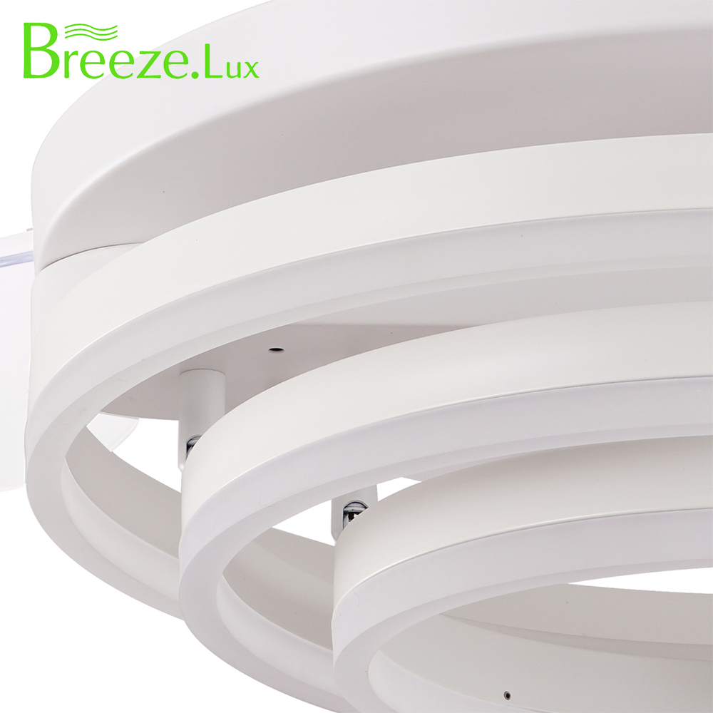 BL-2915 42''/48"  4 Pcs Pc White Waterproof Ceiling Fan With Remote Control