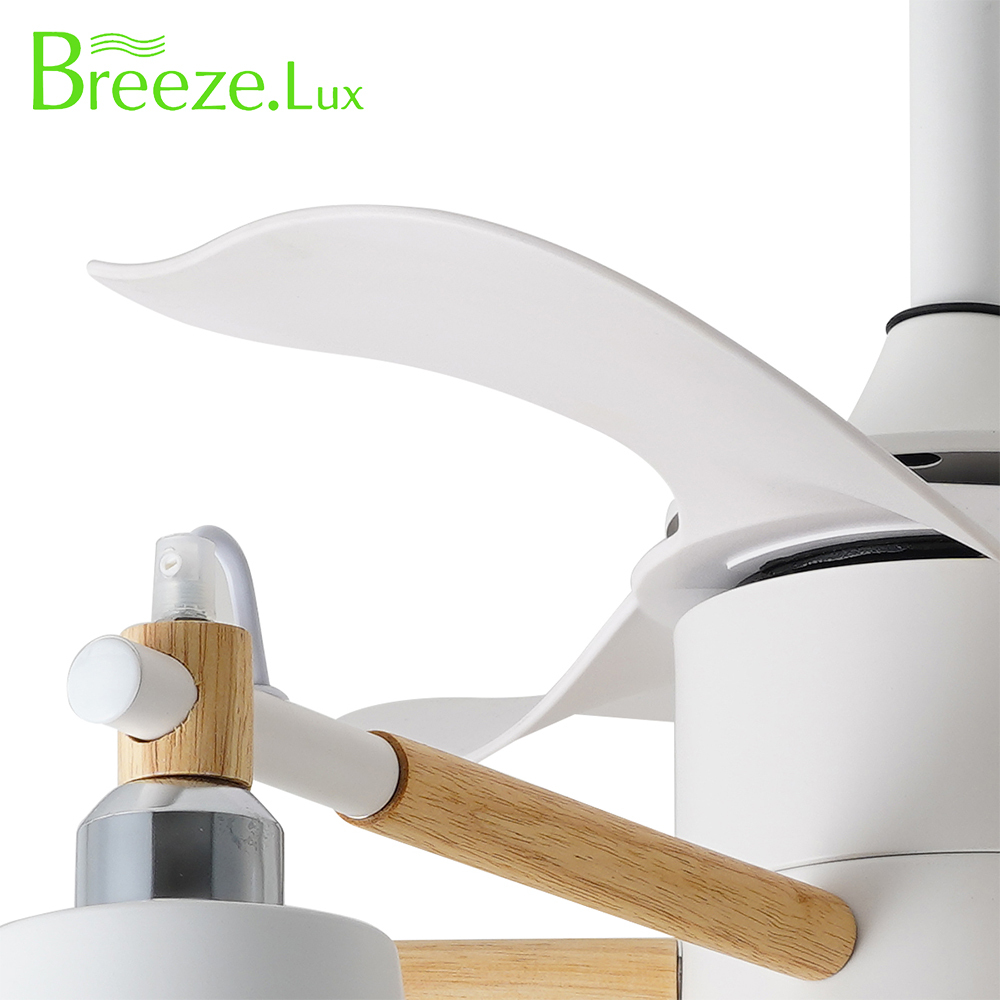 BL-7006 22" 3 Pcs Abs White Lowes Ceiling Fans With Remote Control