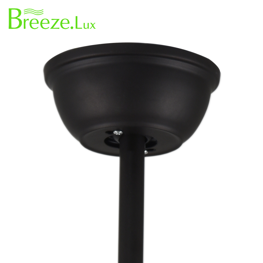 BL-2009 48" 3 pcs Composite Board Coffee Ceiling Fan With Led Lights Chandelier For Bedroom
