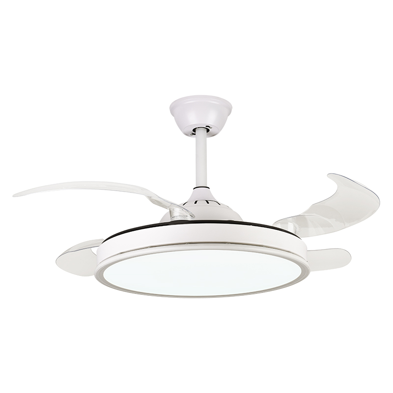 BL-3087 42''/48" 4 Pcs Pc Remote Control Silent Ceiling Fan With Light