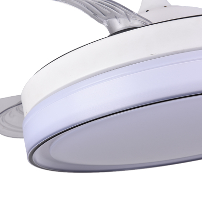 BL-3069 42''/48" 4 Pcs Pc White Price Cheap Living Room Ceiling Fan