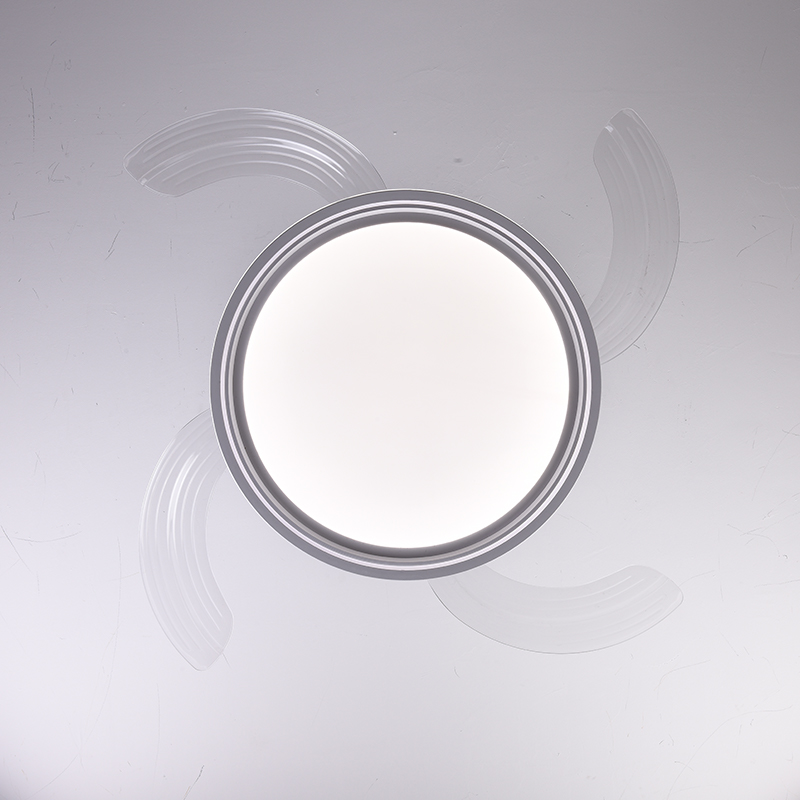 BL-3073 42''/48" 4 Pcs Pc Remote Control Ceiling Fan With Light White