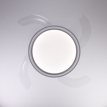 BL-3073 42''/48" 4 Pcs Pc Remote Control Ceiling Fan With Light White