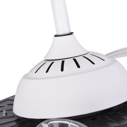 BL-3073 42''/48" 4 Pcs Pc Remote Control Ceiling Fan With Light White