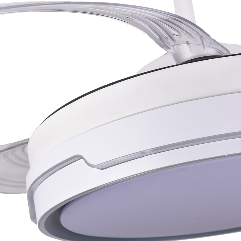 BL-3071 42''/48" 4 Pcs Pc White Remote Control Ceiling Led Light With Fan